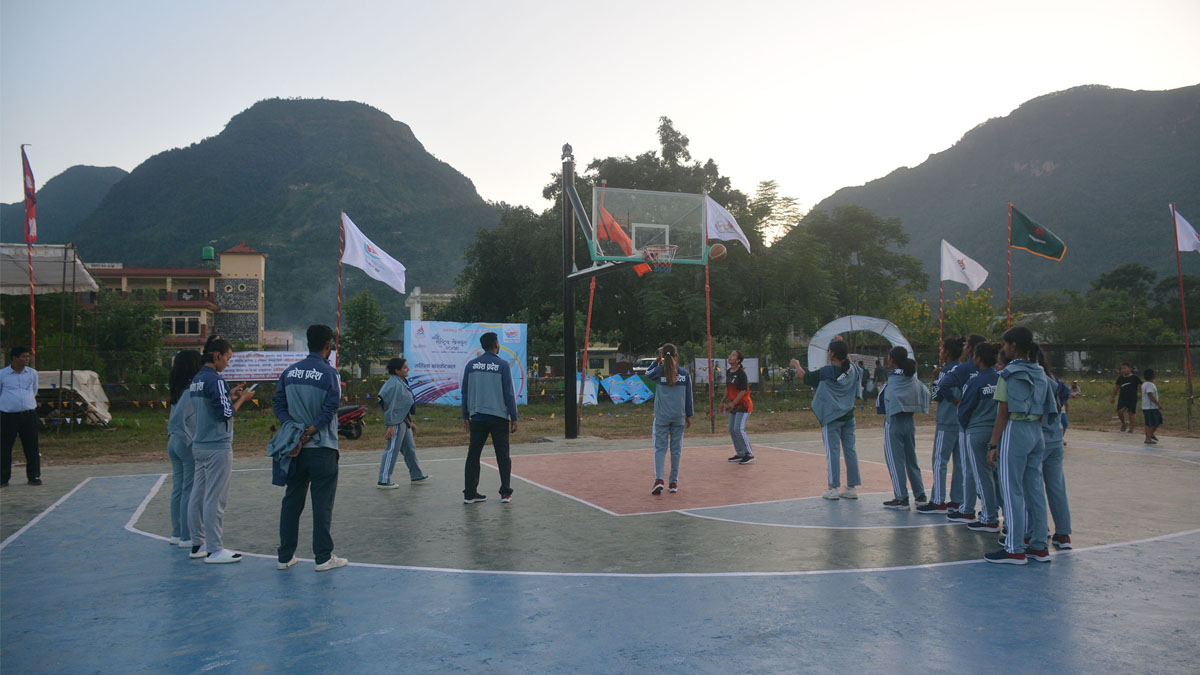 महिला बास्केटबलमा ६ टिम मात्रै
